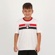 Camisa São Paulo Vivid Infantil Branca - Braziline