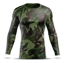 Camisa Segunda Pele Tática Blusa Masculina Térmica Rashguard Manga Longa Militar Bope Rota PACE 7 Camisa Segunda Pele Tática Blusa Masculina Térmica Rashguard Manga Longa Militar Bope Rota PACE 7