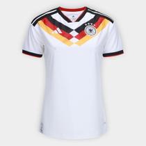Camisa Seleção Alemanha Home Torcedor 2026 s/n Adidas Feminina Camisa Seleção Alemanha Home Torcedor 2026 s/n Adidas Feminina