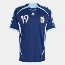 Camisa Seleção Argentina Away 2006 Messi N19 Adidas Masculina