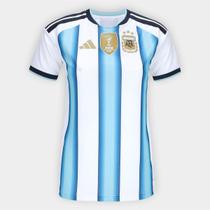 Camisa Seleção Argentina Home Torcedor 2026 s/n Adidas Feminina Camisa Seleção Argentina Home Torcedor 2026 s/n Adidas Feminina