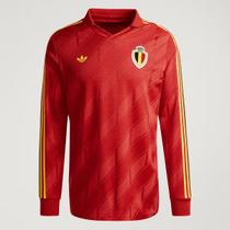 Camisa Seleção Belgica Home 1986 s/n Adidas Originals Masculina Camisa Seleção Belgica Home 1986 s/n Adidas Originals Masculina
