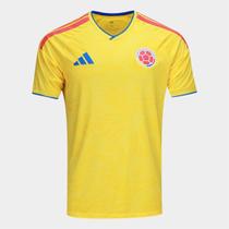 Camisa Seleção Colômbia Home Torcedor 2026 s/n Adidas Masculina Camisa Seleção Colômbia Home Torcedor 2026 s/n Adidas Masculina