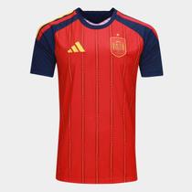 Camisa Seleção Espanha Home Torcedor 2026 s/n Adidas Masculina Camisa Seleção Espanha Home Torcedor 2026 s/n Adidas Masculina