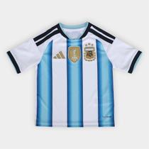 Camisa Seleção Infantil Argentina Home 2026 s/n Torcedor Adidas Camisa Seleção Infantil Argentina Home 2026 s/n Torcedor Adidas