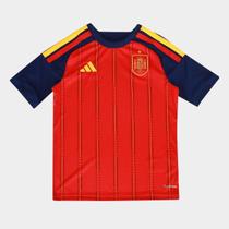 Camisa Seleção Infantil Espanha Home 2026 s/n Torcedor Adidas