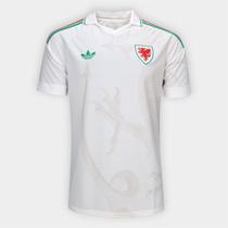 Camisa Seleção País De Gales Away 2026 s/n Torcedor Adidas Originals Masculina