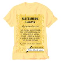 camisa setembro amarelo camiseta uma chance na vida