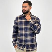 Camisa Sibra Flanela Xadrez Manga Longa Masculina Camisa Sibra Flanela Xadrez Manga Longa Masculina
