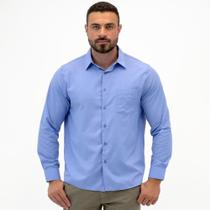 Camisa Sibra Lisa Regular Manga Longa Masculina Camisa Sibra Lisa Regular Manga Longa Masculina