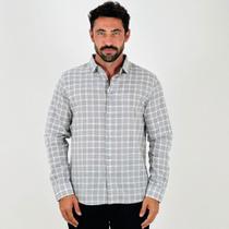 Camisa Sibra Manha Longa Xadrez Masculina