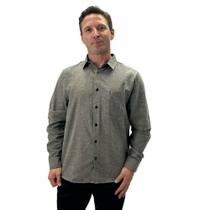 Camisa Sibra Regular em Flanela Masculina Camisa Sibra Regular em Flanela Masculina