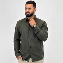 Camisa Sibra Slim em Flanela Masculina Camisa Sibra Slim em Flanela Masculina