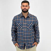 Camisa Sibra Xadrez em Flanela Masculina Camisa Sibra Xadrez em Flanela Masculina