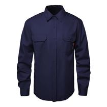 Camisa SKSAFETY 7 onças de algodão resistente a chamas de manga comprida GG Camisa SKSAFETY 7 onças de algodão resistente a chamas de manga comprida GG