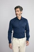 Camisa Slim Fit - Azul Marinho