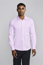 Camisa Slim Fit - Lilás