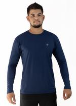 Camisa slim termica manga longa fator de proteção uv50 em poliamida Camisa slim termica manga longa fator de proteção uv50 em poliamida