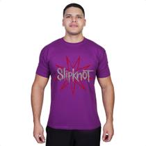 Camisa Slipknot Show Banda Blusa Algodão Masculina