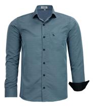 Camisa Social Amil Comfort Com Bolso Não Amassa 1853