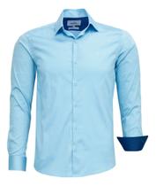 Camisa Social Amil Comfort Manga Longa Lisa Algodão Com Elastano 1893