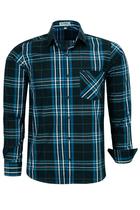Camisa Social Amil Manga Longa Com Bolso Xadrez Fio Tinto 100% Algodão 1925 Camisa Social Amil Manga Longa Com Bolso Xadrez Fio Tinto 100% Algodão 1925