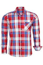 Camisa Social Amil Manga Longa Com Bolso Xadrez Fio Tinto 100% Algodão 1925 Camisa Social Amil Manga Longa Com Bolso Xadrez Fio Tinto 100% Algodão 1925