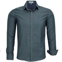 Camisa Social Amil Manga longa Exclusiva Chumbo Camisa Social Amil Manga longa Exclusiva Chumbo