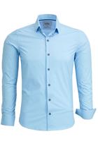 Camisa Social Amil Manga Longa Slim Tecido Poliamida Elastano 1879