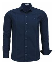 Camisa Social Amil Masculina Comfort 100% Algodão 1833