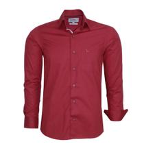 Camisa Social Amil Masculina Comfort Manga Longa Em Algodão Lançamento 1870