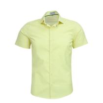 Camisa Social Amil Masculina Manga Curta Slim Sem Bolso Luxuosa 1869