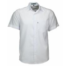 Camisa Social Amil Masculina Microleve Clássica Manga Curta Não Amassa Uniformes Dia a Dia 440