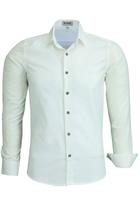 Camisa Social Amil Masculina Slim Manga Longa Sem Bolso 1863