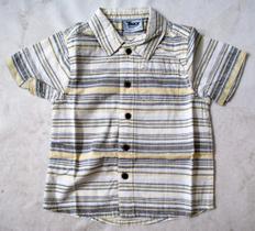 Camisa Social Bebê Menino Infantil Festa Aniversario 1 Ao 10