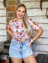 Camisa Social Botão Divertida Unissex Calor 43