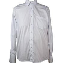 Camisa Social Branca Abotoadura ZUZA Plus Size 3/4/5