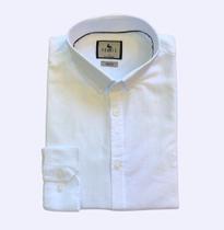 Camisa Social Branca Adonis 100% Algodão