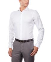 Camisa social Calvin Klein Slim Fit Non Iron Stretch White