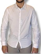 Camisa social casual manga longa acostamento 120001018