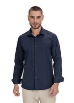 Camisa Social Classic Slim Easy Care Arrow - Azul Marinho Camisa Social Classic Slim Easy Care Arrow - Azul Marinho