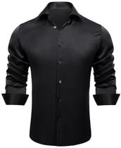 Camisa social Dubulle Floral Paisley de manga comprida para homens