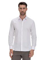 Camisa Social Executive Slim Fit Twill Arrow - Branco