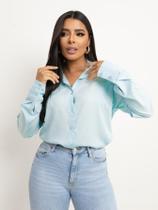 Camisa Social Feminina Manga Longa Comprida Camisa Social Feminina Manga Longa Comprida