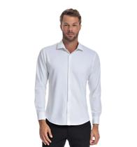 Camisa Social Fibra de Bambu Pioner Symphony Arrow - Branco