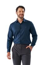 Camisa Social Fibra de Bambu Premium Echo Arrow - Petróleo