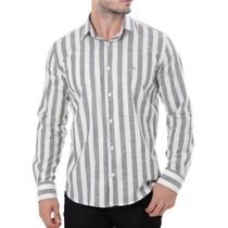 Camisa Social Flamê Listrada Adonis