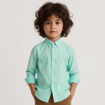 Camisa Social Infantil Manga Longa Menino