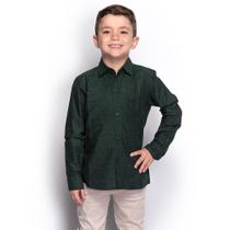 Camisa Social Infantil Menino Manga Longa Estampada Casual Camisa Social Infantil Menino Manga Longa Estampada Casual