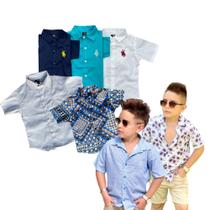 - Camisa Social Infantil Sortidas - Rugido Kids